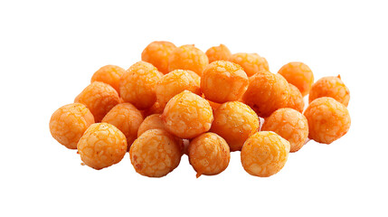 Wall Mural - dried apricots isolated on white background