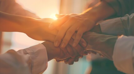 Aufkleber - Cooperation Corporate Achievement Planning Design Draw Teamwork Concept : Generative AI
