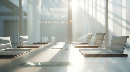 Leinwandbilder - Business Architecture Interior Designer Meeting Concept : Generative AI