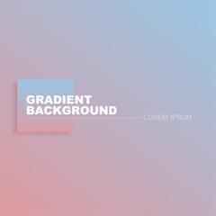 Wall Mural - minimalistic soft gradient background design. light pin cyan soft gradient background design
