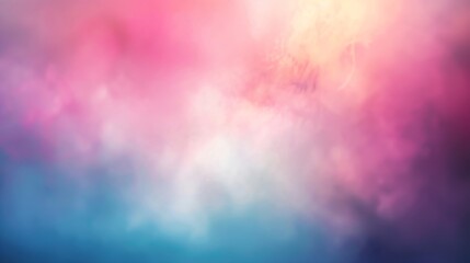 Canvas Print - Abstract gradient colored blurry background suitable for your banner poster flyer and more design : Generative AI