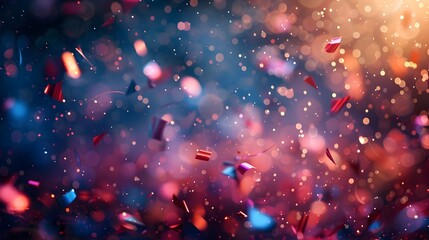 Leinwandbilder - Dazzling Fireworks Display Heralding the Joyous Arrival of 2025