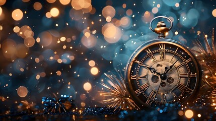 Poster - Dazzling Countdown to a Sparkling New Year 2025