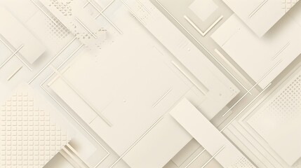 Poster - Minimalist Geometric Abstract Background with Copyspace for Branding and Product Display