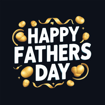 Free Vector Hand drawn father's day, 3d render, generative Ai