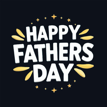 Free Vector Hand drawn father's day, 3d render, generative Ai