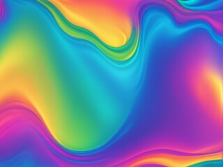 Wall Mural - abstract background with smooth lines in blue, purple and pink colors