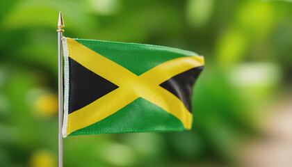 Wall Mural - Independence Day in Jamaica. Emancipation Day in Jamaica. flag of Jamaica