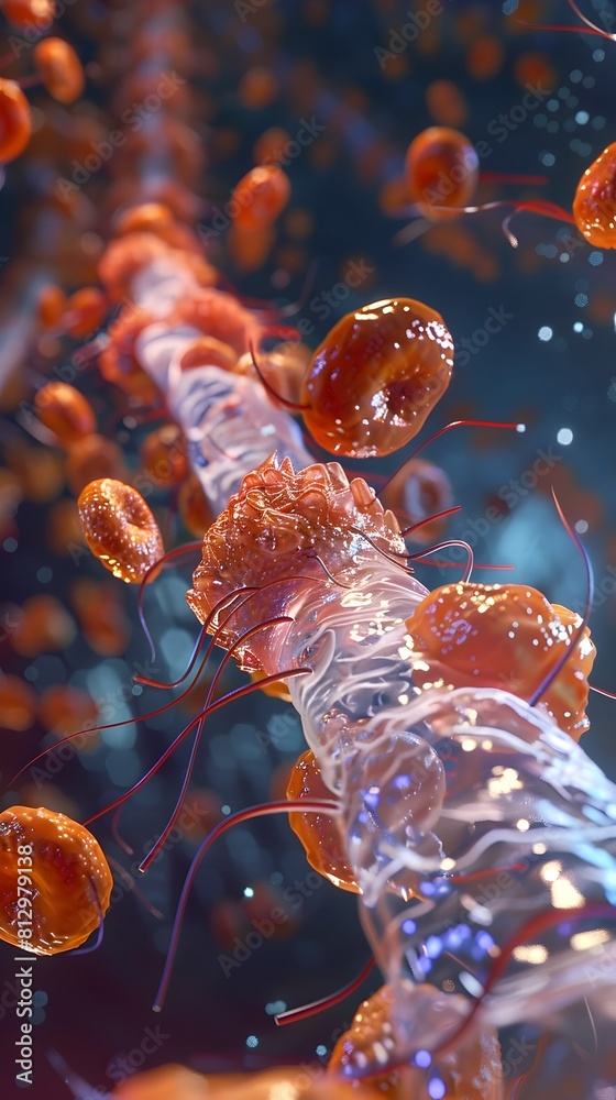 D Series Depicting Insulins Role in Glucose Uptake by Skeletal Muscle ...