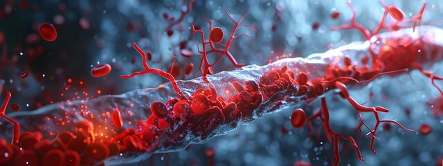 Poster - ThreeDimensional Depicting Insulins Impact on Vascular Function and Endothelial Health