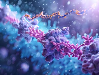 Poster - advanced d rendering of molecular animation insulins role in cell and tissue repair