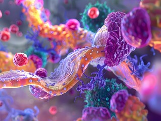 Poster - insulins impact on cell differentiation and tissue specialization depicted in a d