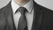 Stylish tie suit mockup for businessman