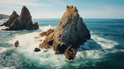 Wall Mural - waves on the beach