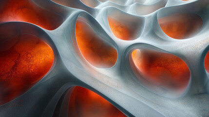 a close up of a very detailed and abstract looking structure