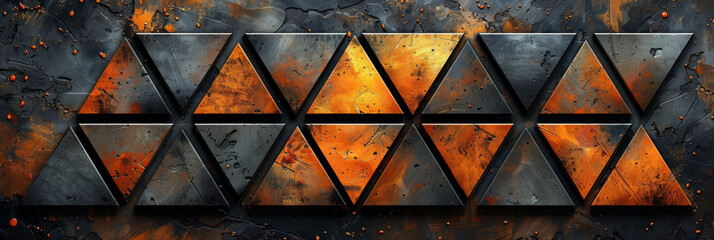 Wall Mural - Geometric shape abstract