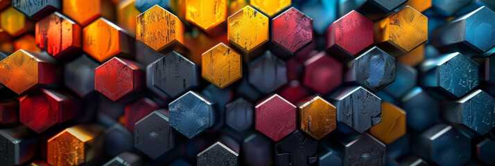 Wall Mural - Geometric shape abstract