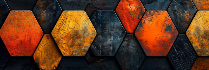 Wall Mural - Geometric shape abstract