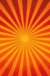Vivid orange and yellow starburst design creates an energetic abstract wallpaper background suitable for various creative uses