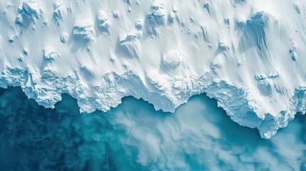 Wall Mural - ice shelf, iceberg surface background