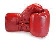 © HridoyDesigns - Red boxing glove isolated on white background 3d rendering