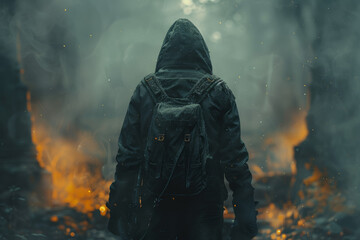 the feeling of being constantly on edge, as if danger lurks around every corner, waiting to strike. 