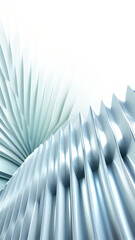 Aufkleber - Black and white metallic color tone wavy lines futuristic abstract geometric shapes background.	