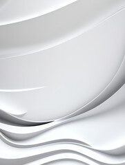 Aufkleber - Black and white metallic color tone wavy lines futuristic abstract geometric shapes background.	