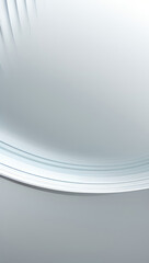Fototapete - Black and white metallic color tone wavy lines futuristic abstract geometric shapes background.