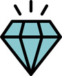 ダイヤモンドのアイコン