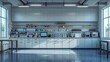 laboratory facility equipped with state-of-the-art tools and equipment for testing food quality, ensuring safety and monitoring control in a controlled environment