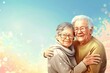 © Nia™ - Grandparents day banner design background - generative ai