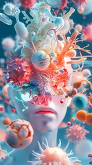 Poster - Surreal Visualisation of Insulin s Influence on Emotional Resilience and Mood Regulation