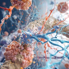 Poster - Detailed 3D Rendering of Insulin s Effects on Synaptic Pruning and Dendritic Spine Morphology
