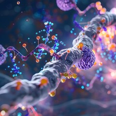 Poster - Molecular Model of Insulin and Neurotransmitter Receptor Interactions in the Brain