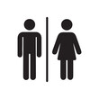 bathroom icon , wc icon vector