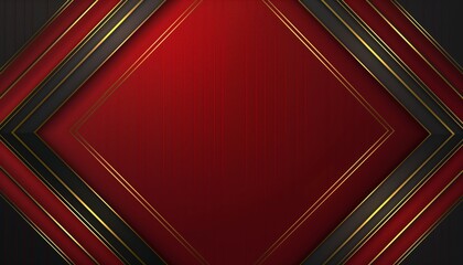 Wall Mural - Red background with simple and elegant style,minimalist design