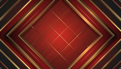 Wall Mural - Red background with simple and elegant style,minimalist design