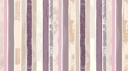 Wall Mural - pattern illustration of vertical purple and beige stripes on a background