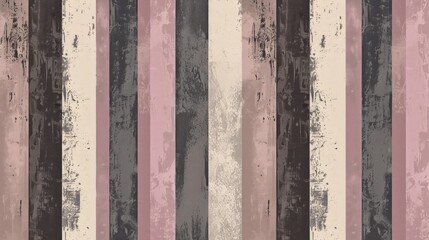 Wall Mural - vertical stripes wallpaper design in pink and grey colors, background