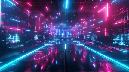 neon background concept