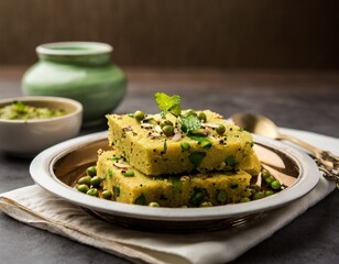 Wall Mural - Khaman or dhokhala