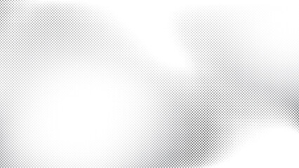 Wall Mural - Abstract white and gray color background with halftone effect, dot pattern. Vector illustration.