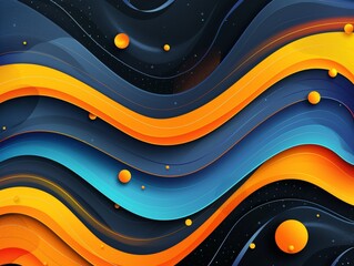 Poster - Create dynamic modern templates with an elegant and innovative abstract background featuring asymmetrical shapes and vibrant colors