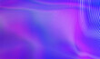 Abstract creative background with smooth wavy lines. Defocused glow. Holographic background. Iridescent wave. Purple blue fluorescent color gradient light curve lines abstract background. Vector EPS10