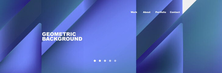 Triangle minimal web site page background design. Vector Illustration For Wallpaper, Banner, Background, Card, Book Illustration, landing page