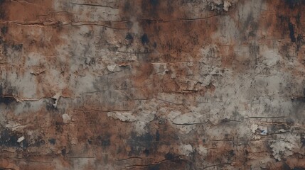 Poster - Generative AI Distressed and grungy texture resembling peeling paint.