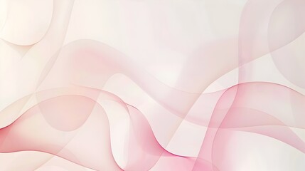 Fototapete - Soft and Flowing Abstract Geometric Background with Overlapping Ellipses and Ample Copyspace for Text or Design Elements