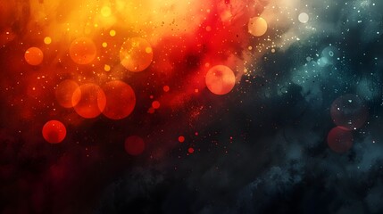 Fototapete - vibrant grunge abstract background with dynamic energy and ethereal lighting effects