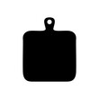 Cutting Board icon vector. Kitchen illustration sign. Food symbol or logo.
